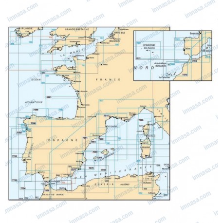 Carte Marine de Navigation